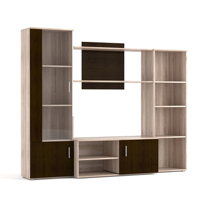 Σύνθεση Τηλεόρασης Tigra Σονόμα-Wenge 215x51.5x177