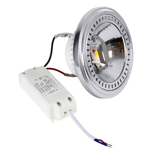 DARKO 60381 Σποτ LED Indirect Anti-Glare AR111 14W 1694lm 40° AC 220-240V IP20 Φ11.1 x Υ6.6cm Ψυχρό Λευκό 6000K Dimmable - Bridgelux High Lumen COB Gen2 - TÜV Certified Driver