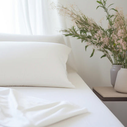 Μαξιλαροθήκη Ξενοδοχείου 52x73εκ 100% Cotton Percalle 160tc