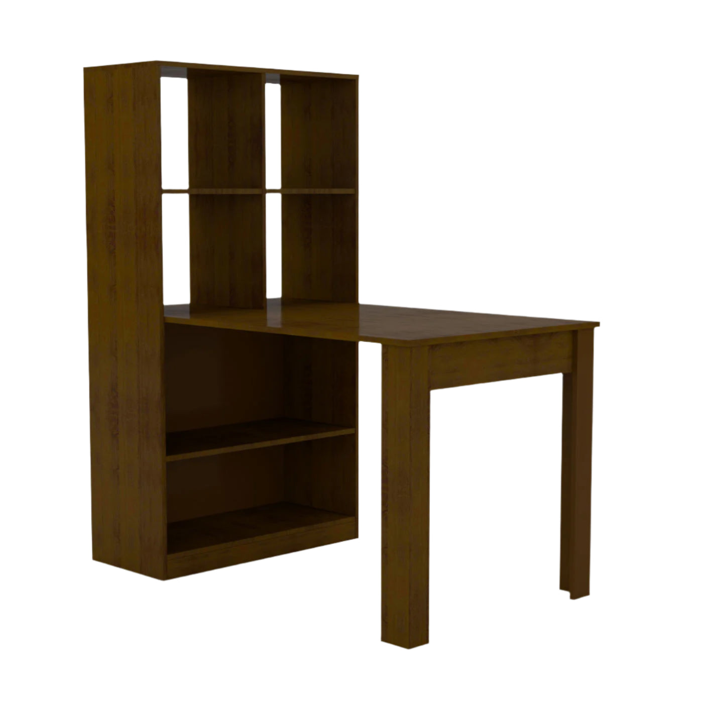 Γραφείο-Τραπέζι Πολυχρηστικό Βέγγε με Ράφια 80x133x150