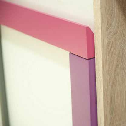 Γραφείο Alex Γραφίτης-Λευκό-Σονόμα 124x60x76