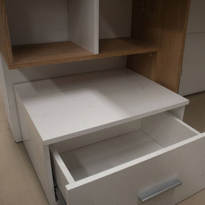 Γραφείο Λευκό με Φυσικό 149x50x105