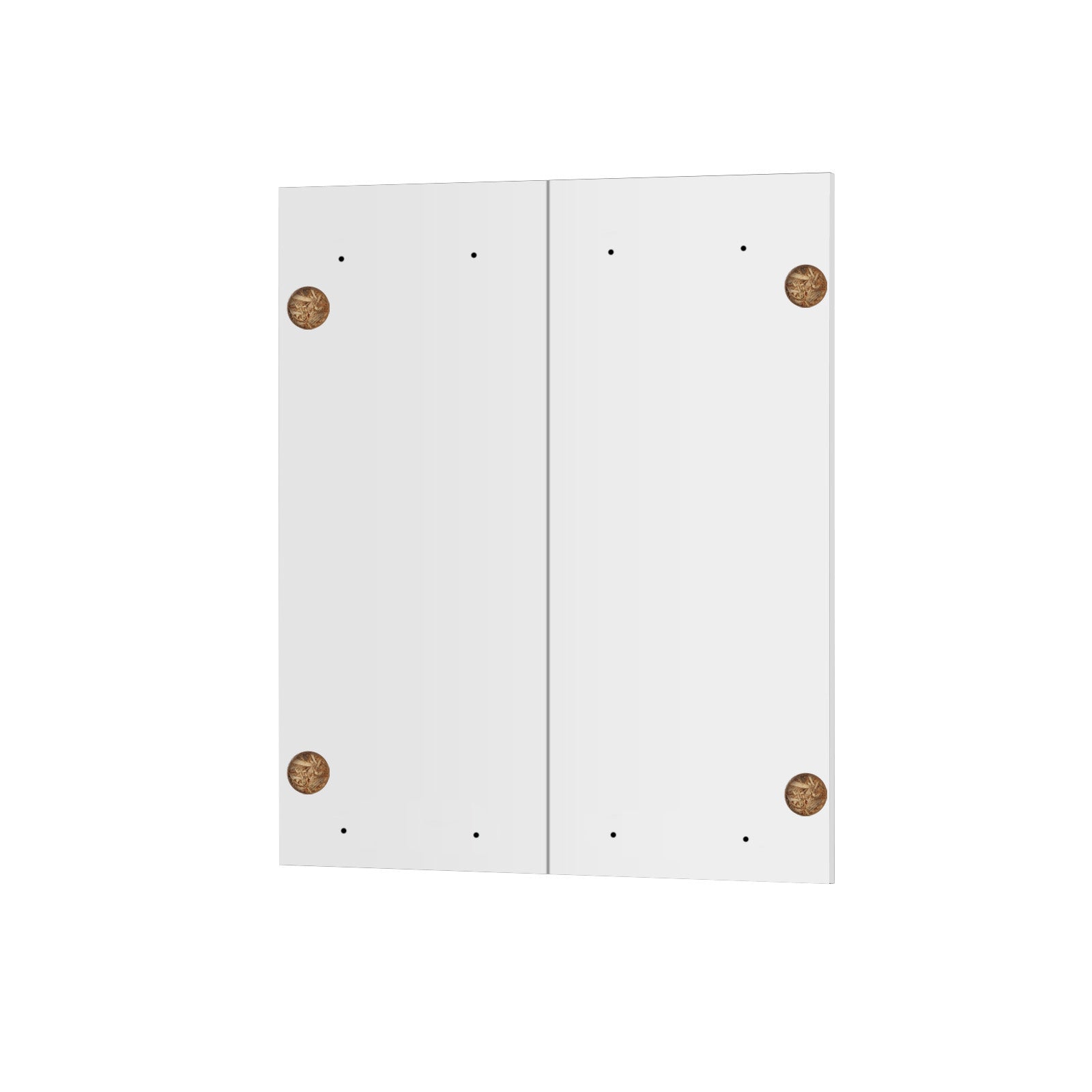 Άνω Πορτάκια Charlotte Λευκό 60x71.8x1.6