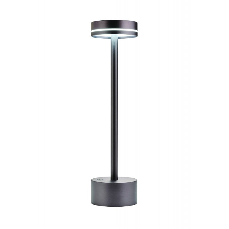 Φωτιστικό Επαναφορτιζόμενο LED 3W 3CCT Dimmable Γραφίτης