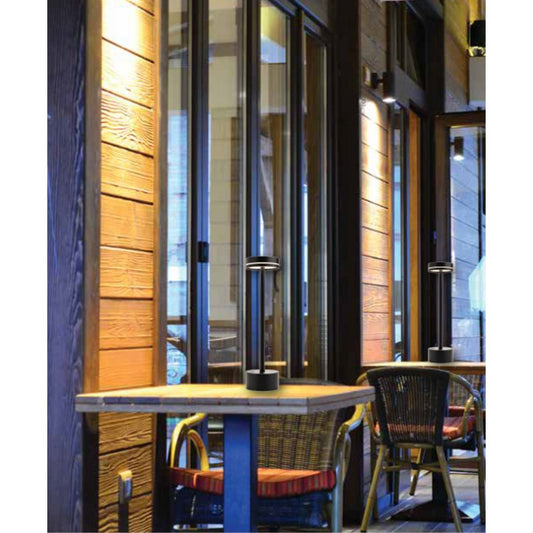 Φωτιστικό Επαναφορτιζόμενο LED 3W 3CCT Dimmable Γραφίτης