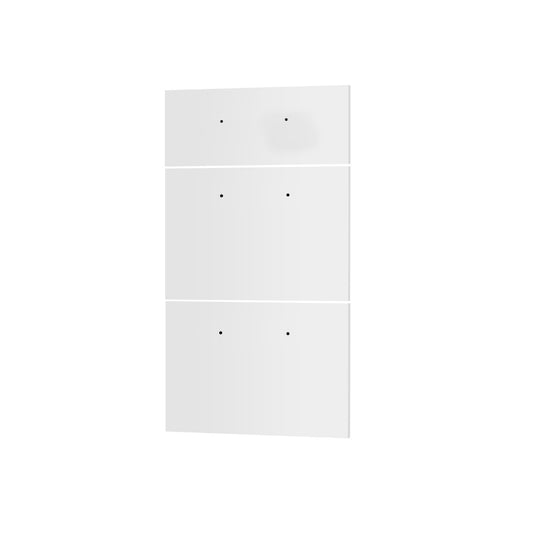 Προσόψεις Συρταρίερας Charlotte Λευκό 40x71.4x1.6