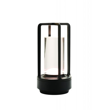 Φωτιστικό Επαναφορτιζόμενο LED 3W 3CCT Dimmable Μαύρο Ματ