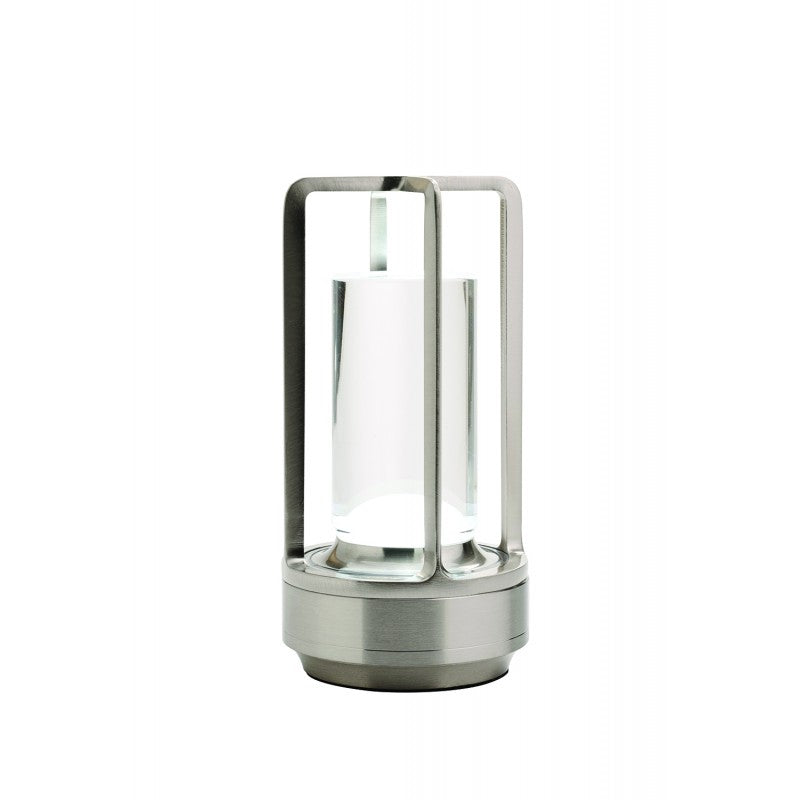 Φωτιστικό Επαναφορτιζόμενο LED 3W 3CCT Dimmable Νίκελ Ματ