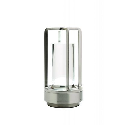 Φωτιστικό Επαναφορτιζόμενο LED 3W 3CCT Dimmable Νίκελ Ματ