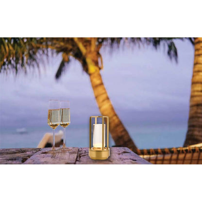 Φωτιστικό Επαναφορτιζόμενο LED 3W 3CCT Dimmable Χρυσό Ματ