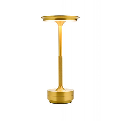 Φωτιστικό Επαναφορτιζόμενο LED 3W 3CCT Dimmable Χρυσό Ματ