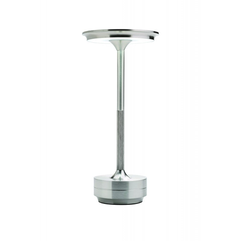 Φωτιστικό Επαναφορτιζόμενο LED 3W 3CCT Dimmable Νίκελ Ματ