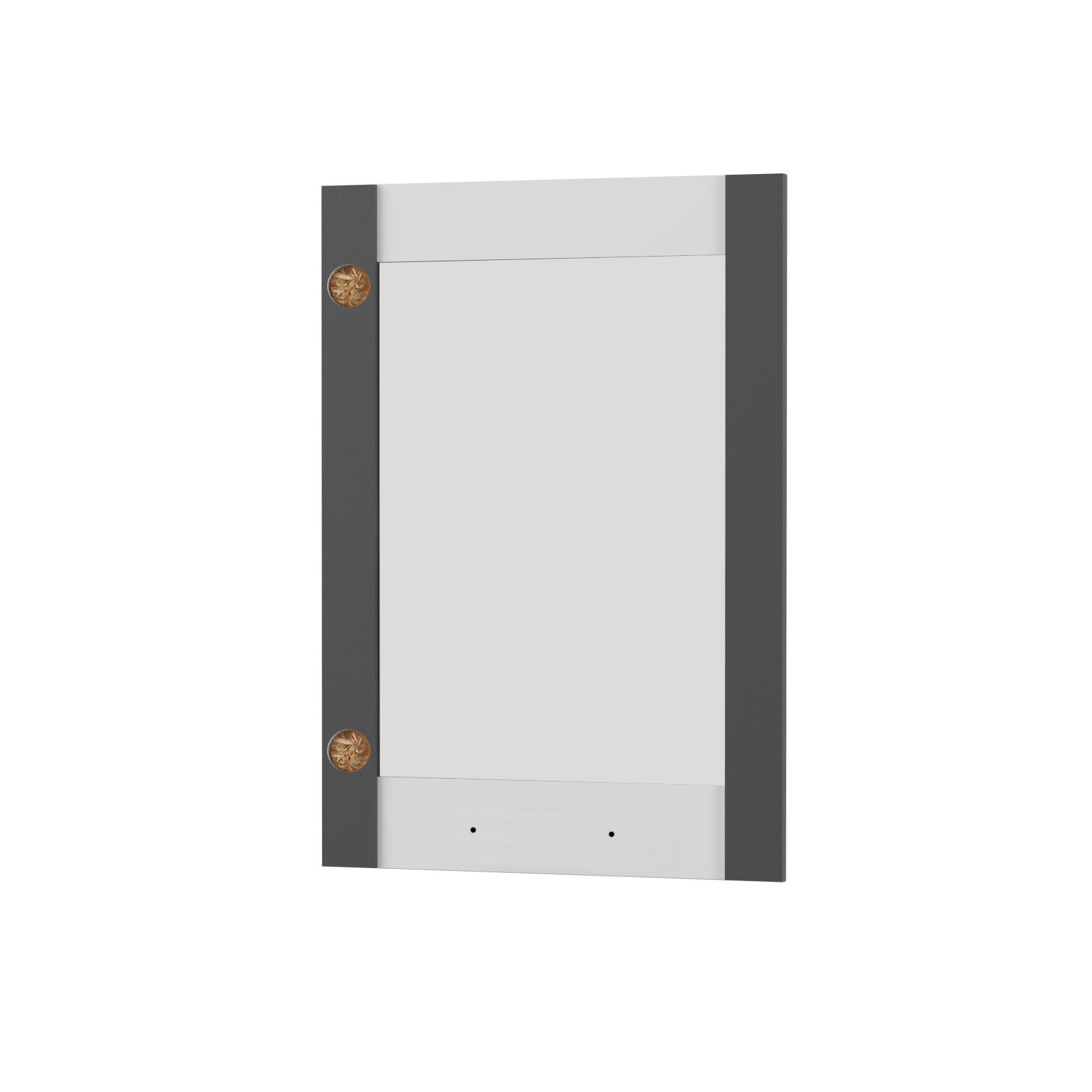 Άνω Πορτάκι-Τζάμι Δεξί Charlotte Γραφίτης 50x71.8x1.6