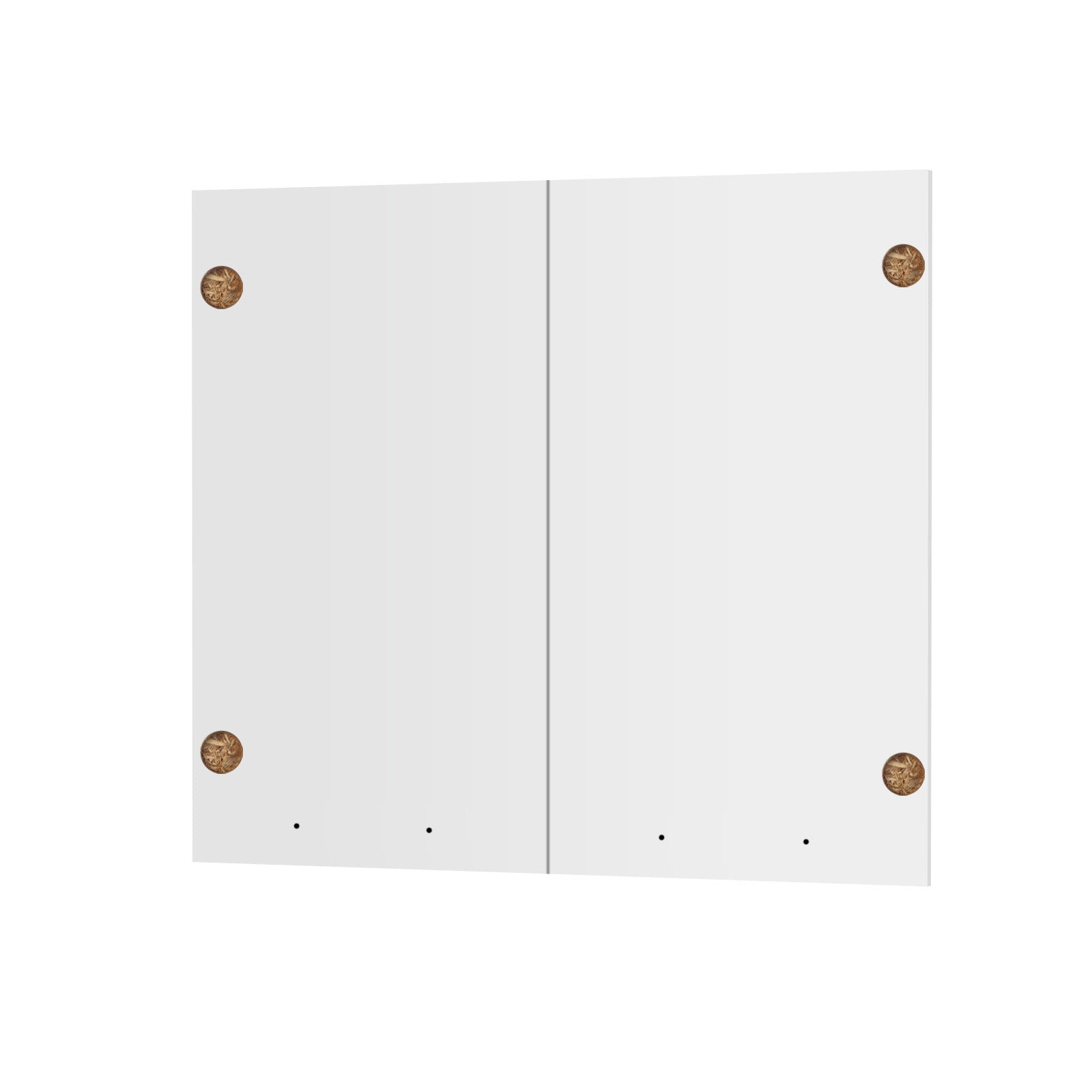 Άνω Πορτάκια Charlotte Λευκό 80x71.8x1.6