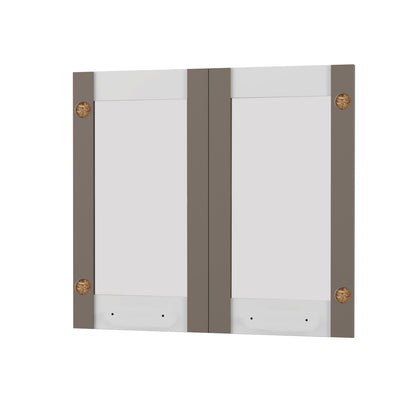 Άνω Πορτάκια-Τζάμι Charlotte Μόκα 80x71.8x1.6