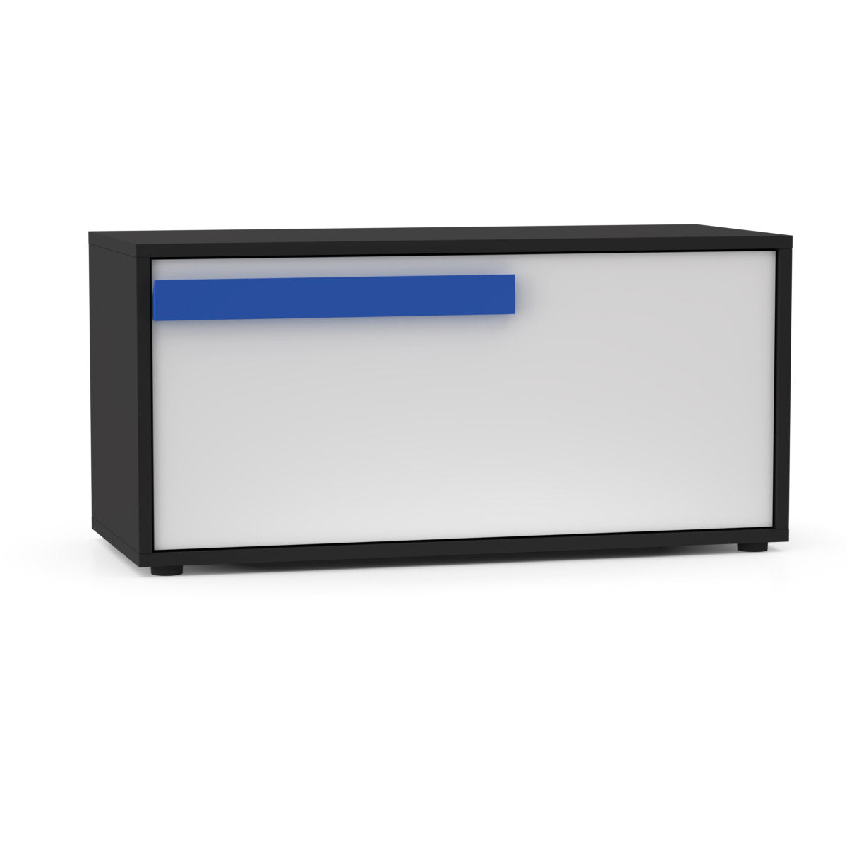 Κουτί Αποθηκευτικό Alex Γραφίτης-Λευκό 84x35x39