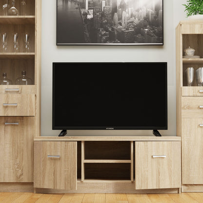 Έπιπλο TV 120x42x46 Sonoma με Δύο Ντουλάπια