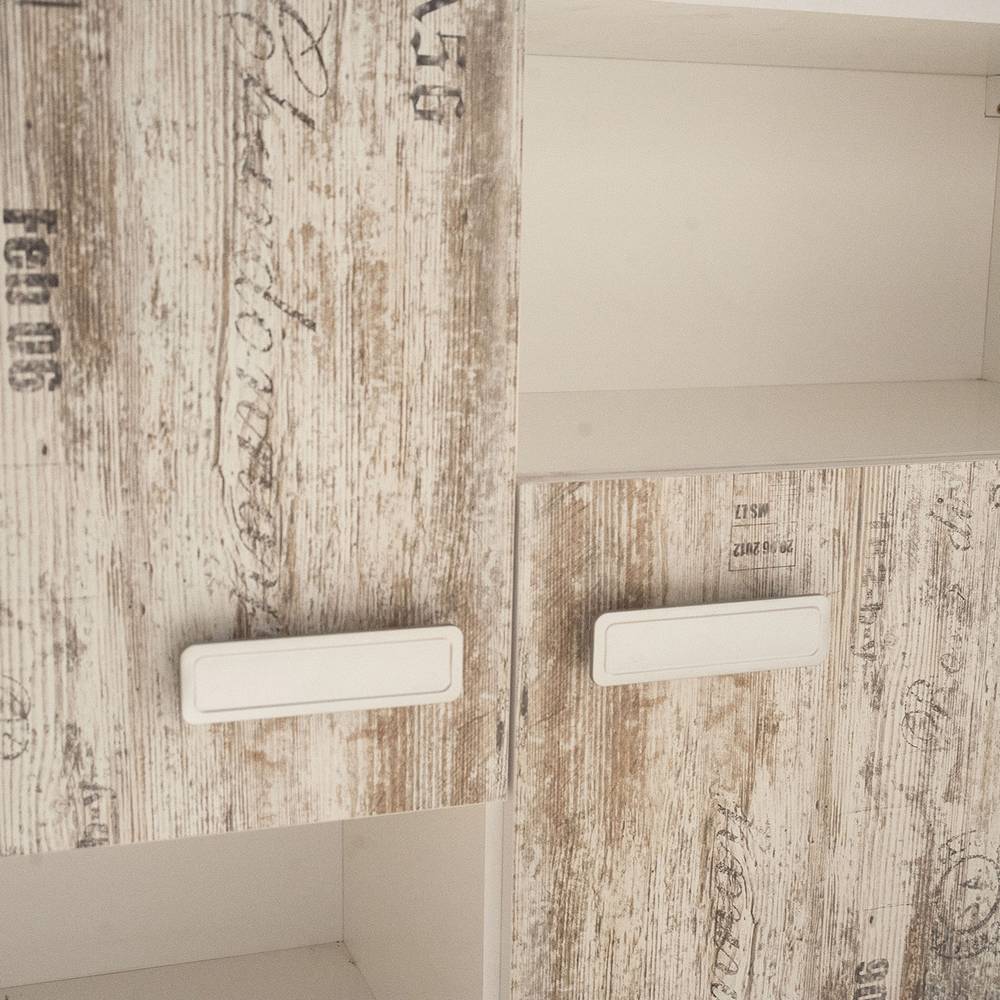 Ραφιέρα Τοίχου Pump Λευκό 120x34x75