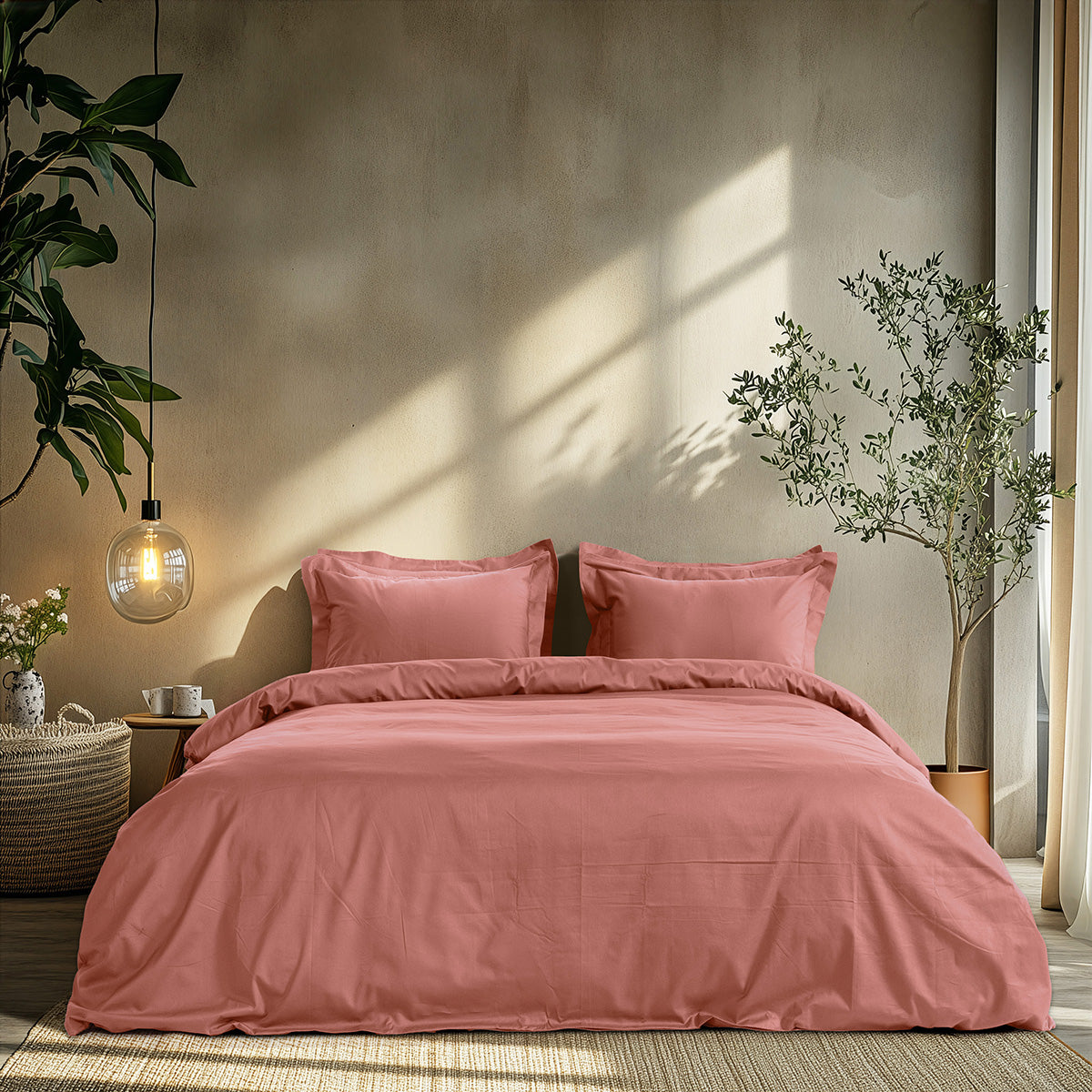 Σετ Παπλωματοθήκη Μονή Art 1700 Harmony 170x250εκ Σάπιο Μήλο
