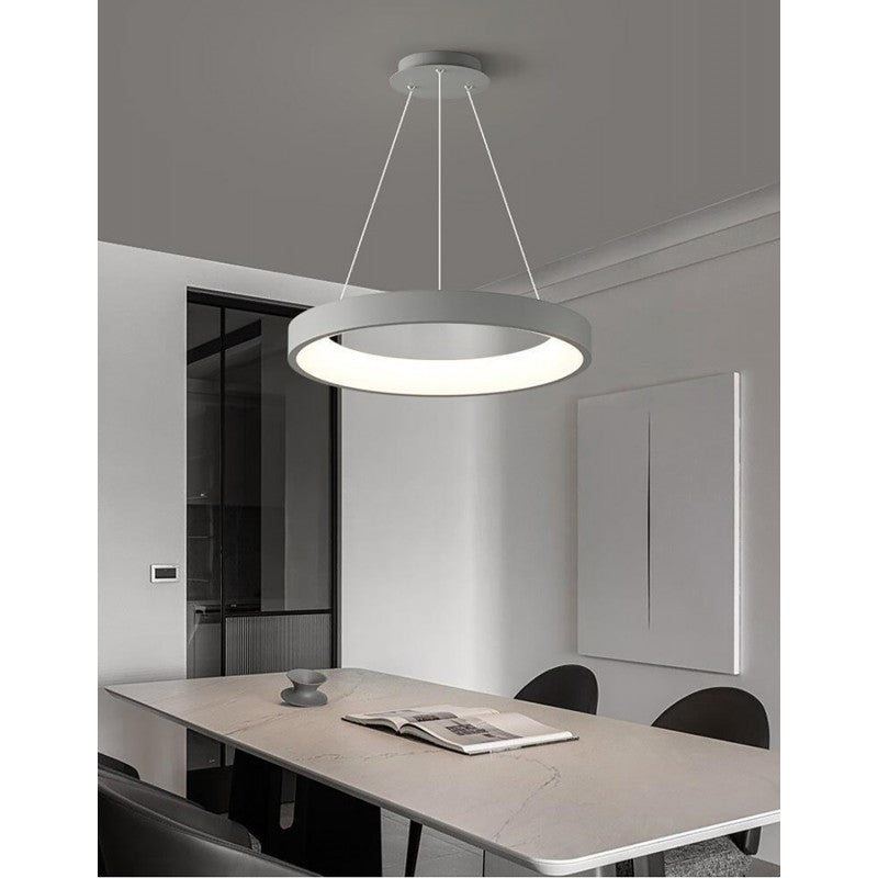 Φωτιστικό LED Γκρι 3CCT Dimmable by Remote Control 60W 5450lm