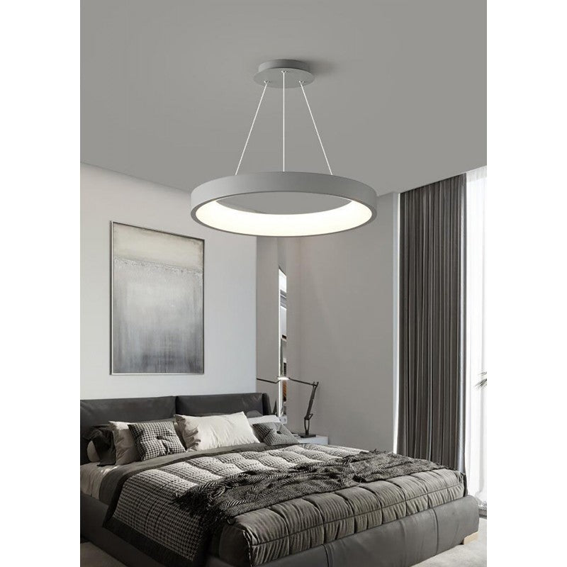 Φωτιστικό LED Γκρι 3CCT Dimmable by Remote Control 60W 5450lm
