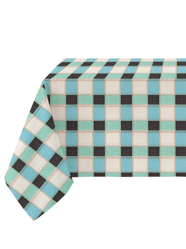 Τραπεζομάντηλο 5452 Blue 140x140εκ