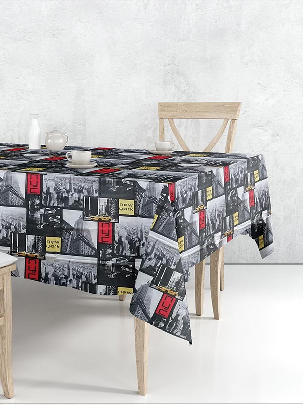 Τραπεζομάντηλο New York 140x180εκ