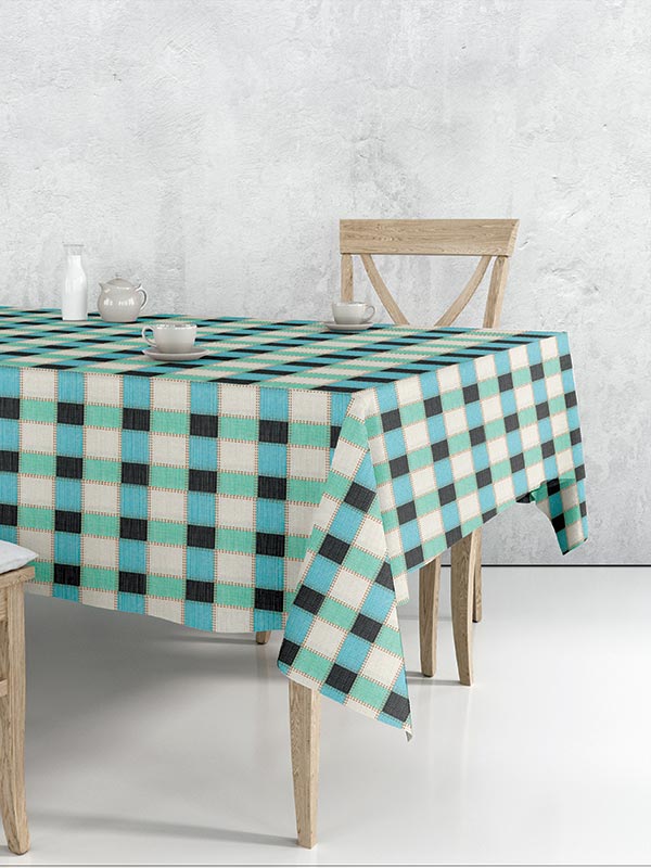 Τραπεζομάντηλο 5452 Blue 140x180εκ