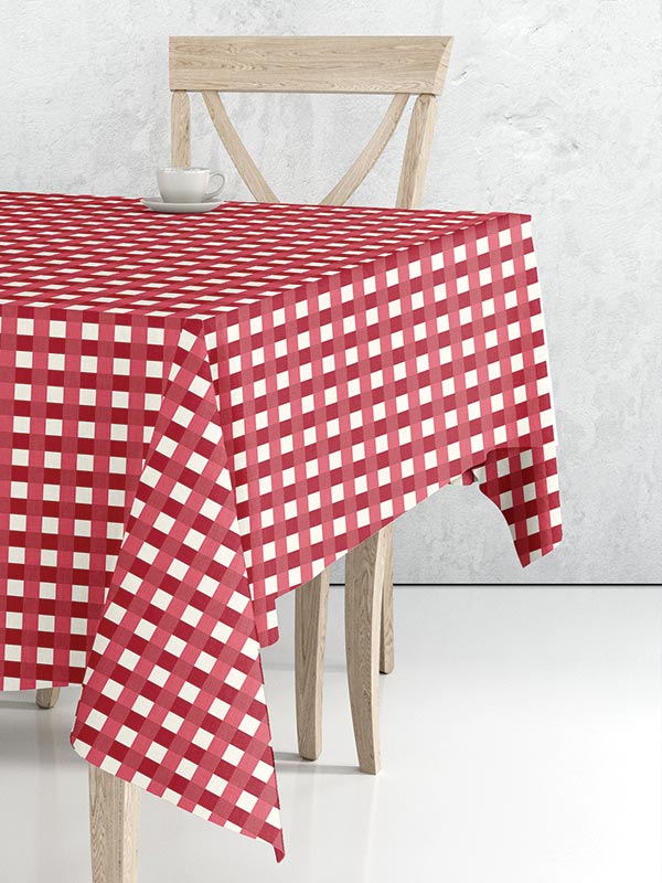Τραπεζομάντηλο 2024 Red 140x220εκ