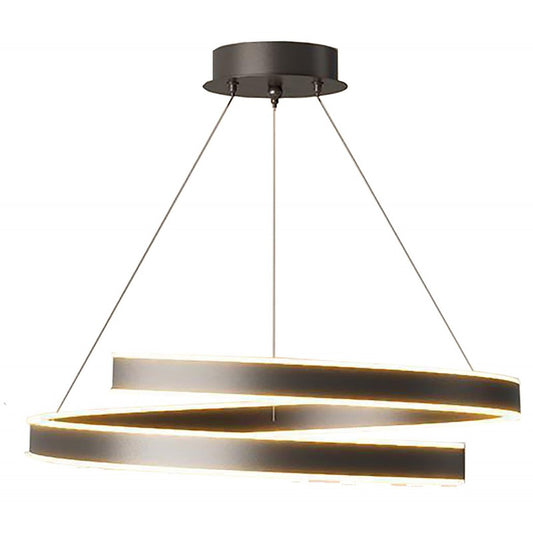 Φωτιστικό LED Μαύρο 3CCT Dimmable by Remote Control 60W 5450lm