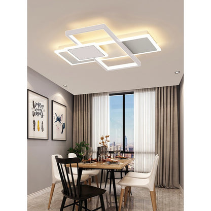 Φωτιστικό Οροφής LED Λευκό 3CCT Dimmable by Remote Control 48W 4400lm