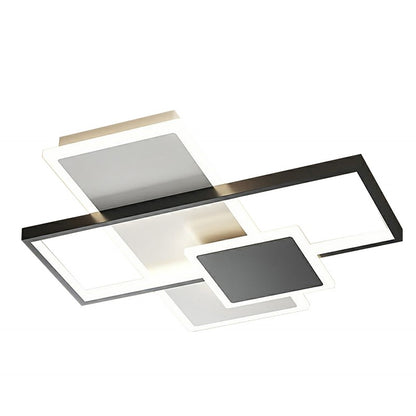 Φωτιστικό Οροφής LED Μαύρο 3CCT Dimmable by Remote Control 48W 4400lm