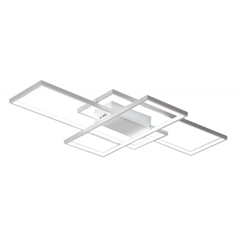 Φωτιστικό Οροφής LED Λευκό 3CCT Dimmable by Remote Control 58W 5300lm