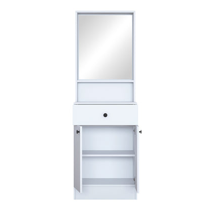 Έπιπλο Εισόδου Rockder Λευκό Μελαμίνης 60x35.5x182.8