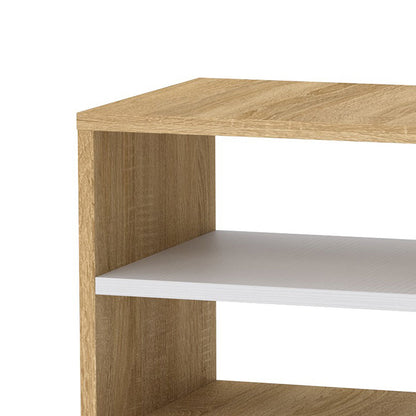 Κομοδίνο Mason Sonoma-Λευκό 40x32x40