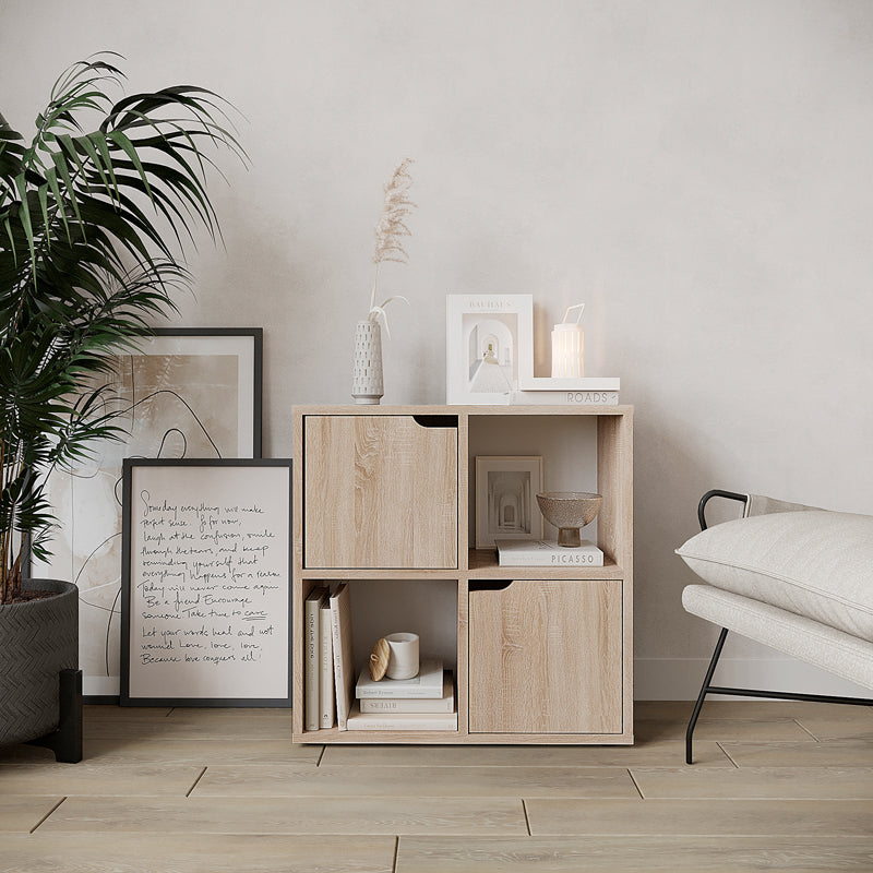 Βιβλιοθήκη Bookel σε Sonoma Απόχρωση 59.6x27.5x60.4