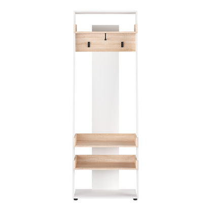 Έπιπλο Εισόδου Sciove σε Λευκή-Φυσική Απόχρωση 70x40x200