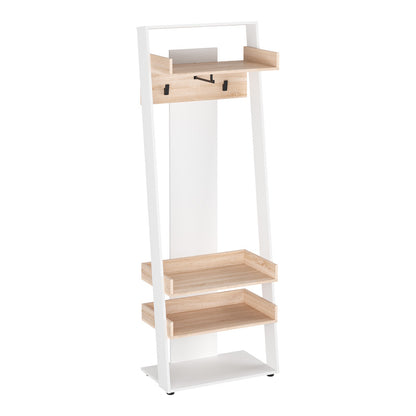 Έπιπλο Εισόδου Sciove σε Λευκή-Φυσική Απόχρωση 70x40x200