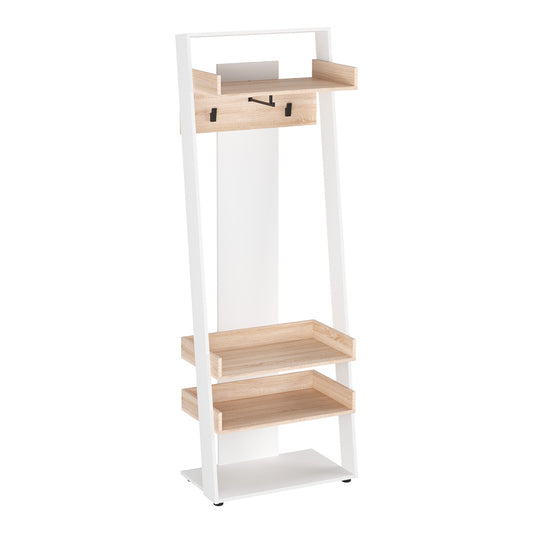 Έπιπλο Εισόδου Sciove σε Λευκή-Φυσική Απόχρωση 70x40x200