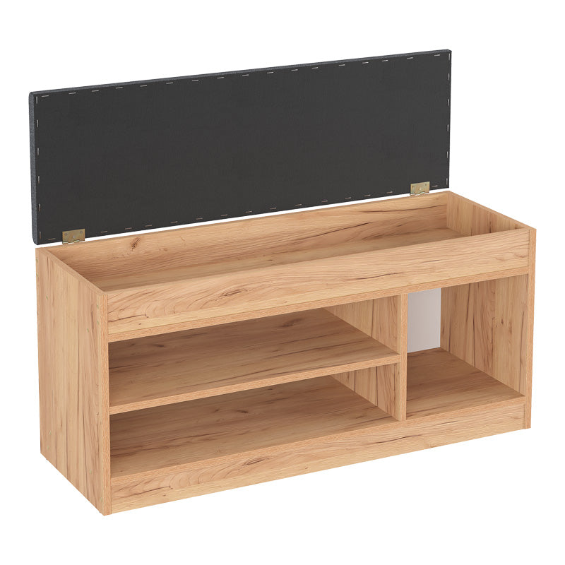 Έπιπλο Εισόδου-Σκαμπό-Παπουτσοθήκη Oriental σε Oak Απόχρωση 100x37.2x50