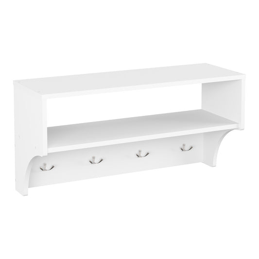 Κρεμάστρα Crosta σε Λευκή Απόχρωση 80x28x40