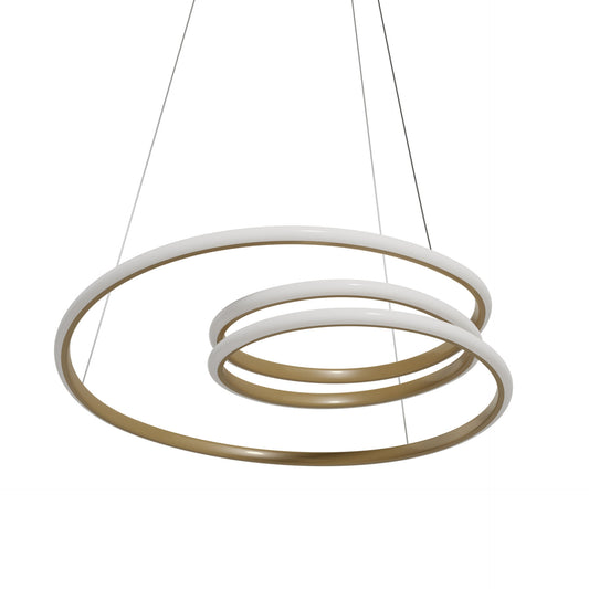 Κρεμαστό Φωτιστικό LED 70W 3500lm Μπρονζέ Φ50x100