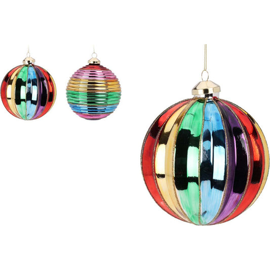 Μπάλα Μulti Γυάλινη 12εκ 2 Σχδ