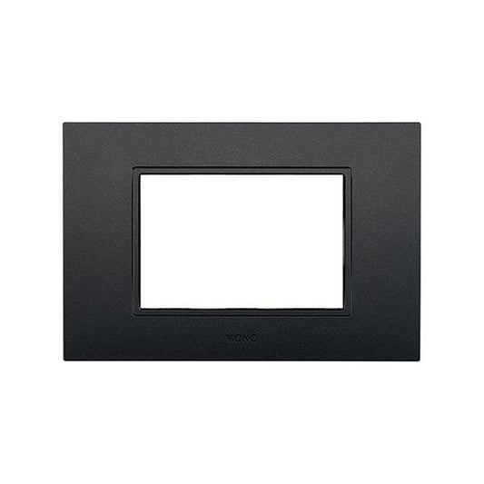 ΠΛΑΙΣΙΟ 3 ΘΕΣΕΩΝ ΜΑΥΡΟ LEON