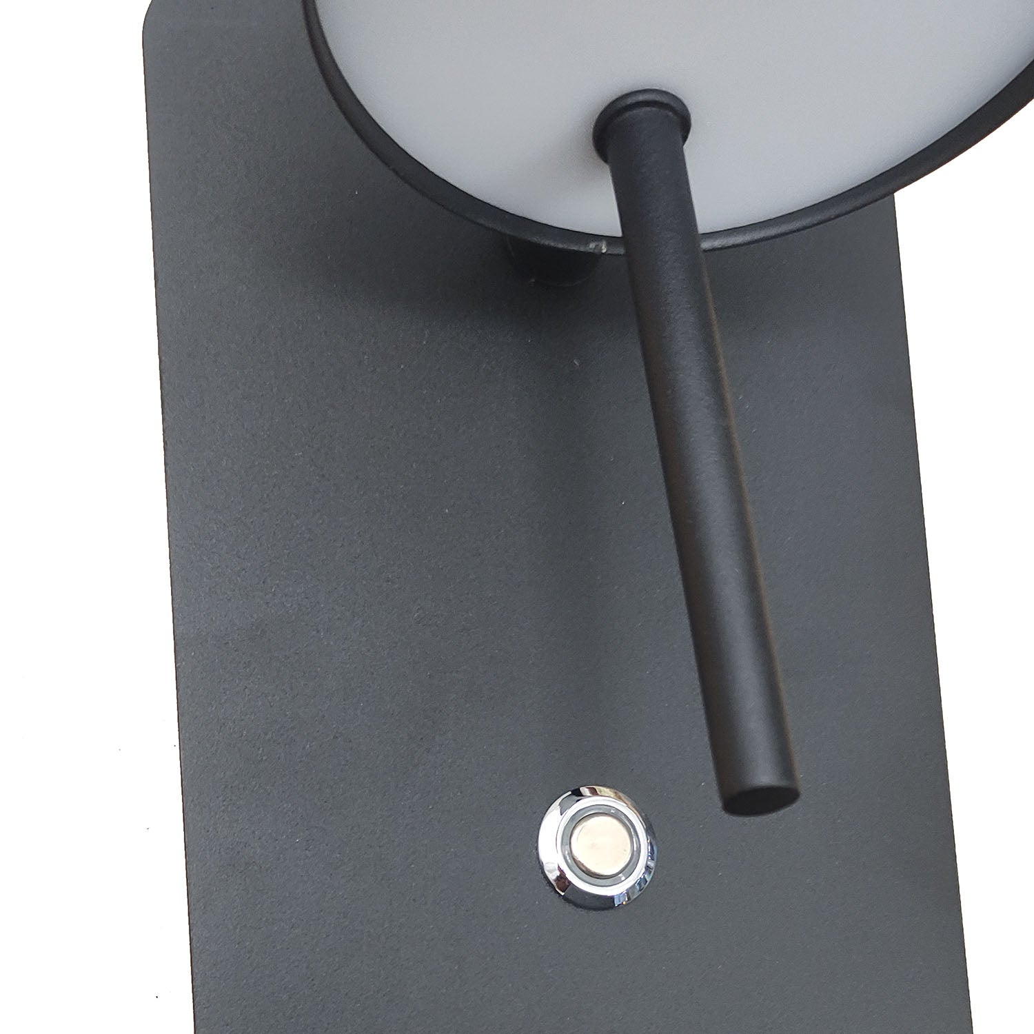 Φωτιστικό Τοίχου LED 3W 3000K Μαύρο 12x16.5x22.5