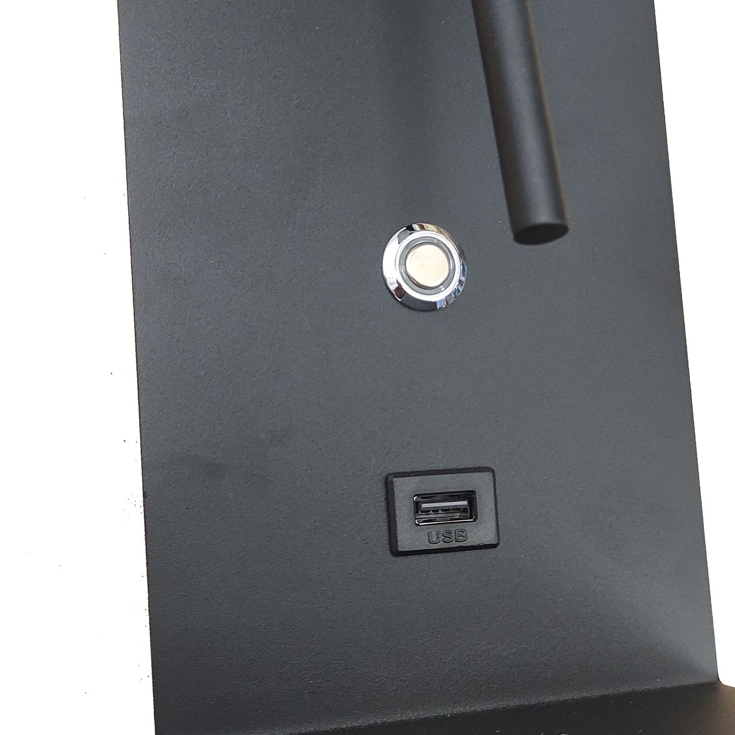 Φωτιστικό Τοίχου LED 3W 3000K Μαύρο 12x16.5x22.5