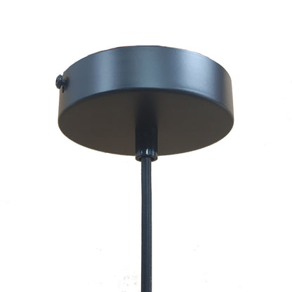 Κρεμαστό Μονόφωτο Φωτιστικό Ψάθα Ε27 Φ45x100