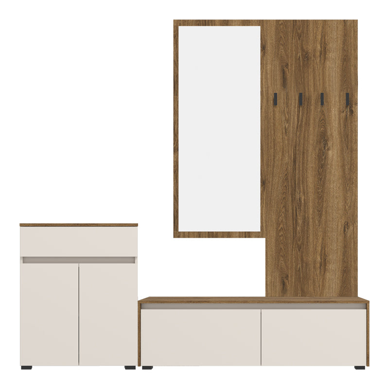 Έπιπλο Εισόδου Ansia Καρυδί Oak 210x44,7x175