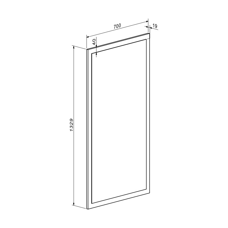 Έπιπλο Εισόδου Ansia Καρυδί Oak 210x44,7x175