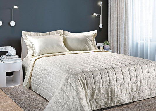 Σετ Πάπλωμα Υπέρδιπλο Lofiel Art 1932 220x240εκ Εκρού